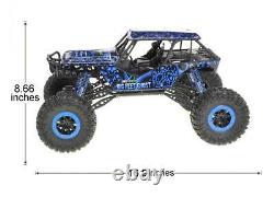 110 RC 2.4G Off-Road Blue 24'' Rock Crawler Truck 4WD Remote Control Brushed
