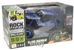 110 RC 2.4G Off-Road Blue 24'' Rock Crawler Truck 4WD Remote Control Brushed