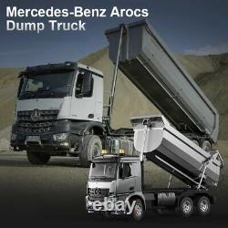 120 Mercedes Benz AROCS RC Dump Truck Model Alloy Tipper Remote Control Car Toy