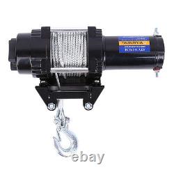 12V 4000lbs Electric Winch Recovery Wireless Remote Control ATV Local Shipping