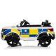 12v Electric Kid Ride On Police Car 2.4g Siren Opening Side Door Remote Control