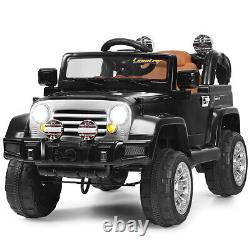 12V Jeep Electric Vehicle Ride on Battery Powered Kids Car withRemote Control
