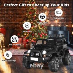 12V Kids Electric Ride On Car 2-Seater Battery Powered Truck 2.4G Remote Control