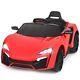 12v Kids Electric Ride On Car Battery Powered Vehicle Remote Control Led Lights