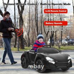 12V Kids Electric Ride On Car Battery Powered Vehicle Remote Control LED Lights