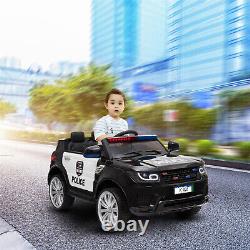 12V Ride On Car Electric Range Rover Police Vehicle Kids Toy Car Remote Control