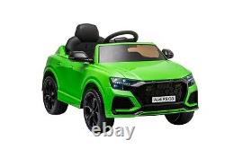 12v Electric Ride On Car Suv Official Licensed Audi Rsq8 Parental Remote Control