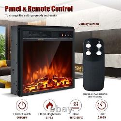 1500W Electric Fireplace 18 Electric Fireplace Remote Control Stove Heater