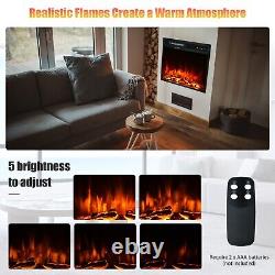 1500W Electric Fireplace 18 Electric Fireplace Remote Control Stove Heater