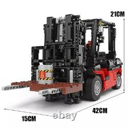 1719PCS Forklift RC Remote Control Technic Toy Model