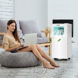 1,0000 BTU Portable Air Conditioner 4 Modes With LED Display & Remote Control 24H