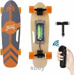 27.5 Electric Skateboard 350W E-Skateboard 20KM/H Max100KG with Remote Control