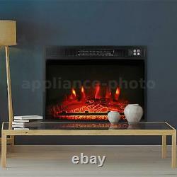 2KW Electric Fireplace Fire Place Remote Control Heater Lighting Surround Flame