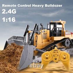 2.4G Remote Control Bulldozer Construction Vehicle Toy Heavy Loader RC 116 Toy