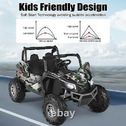 2 Seater Kids Ride On Truck Children 12V Electric Car With Music Remote Control