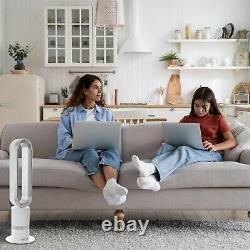 31-Inch Bladeless Tower Fan with Remote Control Standing Cooling Fan for Bedroom
