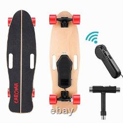 32 CAROMA of 350W Electric Skateboard Remote Control Longboard Adult Max 220lbs