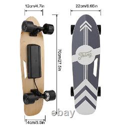 350W Electric Skateboard withRemote Control Longboard Unisex Adult Teens New Black