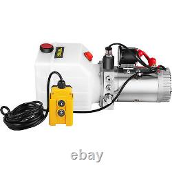 4L Single Acting Hydraulic Pump Dump Trailer Remote Car Control Kit 2850R/Min