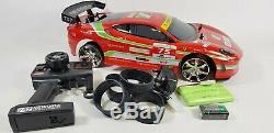 4WD 1/10 Radio Remote Control RC Fast Speed Drift King Car Boys Xmas Toy Play UK