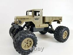 4WD RC Monster Truck Off-Road Vehicle 2.4G Remote Control Buggy Crawler Car UK