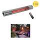 5 Pieces 2kw Electric Patio Heater Remote Control Timer Function Ip65 Waterproof