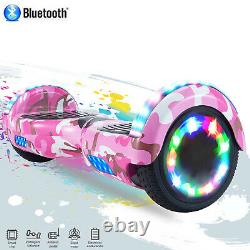 6.5 Inch Hoverboard Electric Scooter Self Balancing Board Bluetooth LED Light