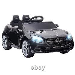 AIYAPLAY Benz 12V Kids Electric Ride On Car With Remote Control Music Black