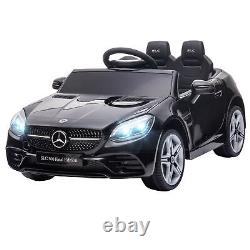 AIYAPLAY Benz 12V Kids Electric Ride On Car With Remote Control Music Black