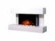 Adam Manola Wall Mounted Electric Fire Suite Downlights Remote 21710 Rrp £569