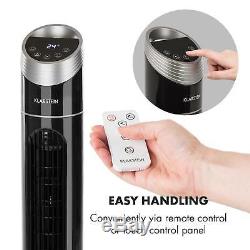 Air Tower Fan 3 Modes Cooling Room Home Portable Remote Touch control 40W Black