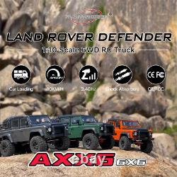 Austar AX-X6 1/10 RC Car Crawler 6x6 30KM/H 2.4Ghz 6WD Remote Control Truck Grey
