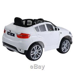 BMW X6 Kids Ride On Car 12V Electric Battery Remote Control Children Toys RC Car
