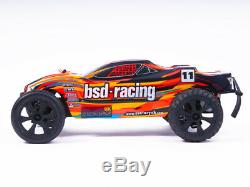 BSD Racing Prime Storm V3 RC Truggy 1/10 Scale Radio Remote Control Car Orange