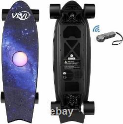 Best Gift! Electric Skateboard withRemote Control, Adult Commuter CAROMA Longboard