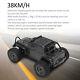(black)1/16 Remote Control Off Road Vehicles Stepless Speed Changing 38km/h Rel