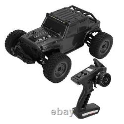 (Black)1/16 Remote Control Off Road Vehicles Stepless Speed Changing 38km/h REL