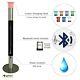 Bluetooth Electric Patio Heater Led Lights & Remote 1500w Water Resistant