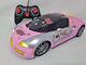 Bugatti Pink Girls Kitty Rc Car Radio Remote Control Car 1/16 Girl's Favorite