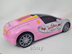 Bugatti Pink Girls Kitty RC Car Radio Remote Control Car 1/16 Girl's Favorite