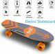Caroma Electric Skateboard Led Remote Control, 350w Electric Longboard Adult Gift