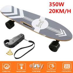 CAROMA Electric Skateboard Remote Control, 350W Electric Longboard Adult Gift UK