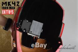 CATTOYS IRON MAN MK42 Helmet 11 MASK LED EYE COOL REPLICA DELUXE MODEL COSPLAY