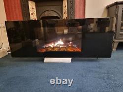 Celsi Puraflame Panoramic Electric wall mounted electric fire, remote control