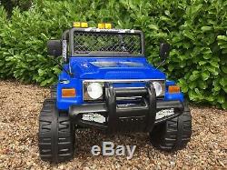Children 12v Electric Ride On Car Jeep Truck 4X4 2.4G Remote control 2 seats