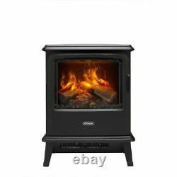 Dimplex BYP20 Bayport Log Effect Freestanding Electric Fire with Remote Control