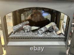 Dimplex Beckley Optimyst 2kw Electric Stove Fire Black Real Flame Remote Control