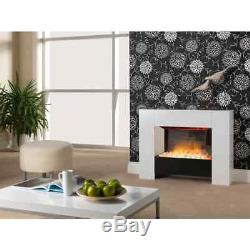 Dimplex CLS20 Chesil Pebble Bed Freestanding Electric Fire Gloss White