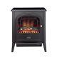 Dimplex Club Optiflame Electric Free Standing Stove Black 2kw Remote Control