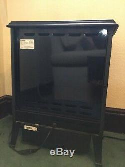 Dimplex Oakhurst Opti-myst 2kW Electric Stove Black. 15m old great condition